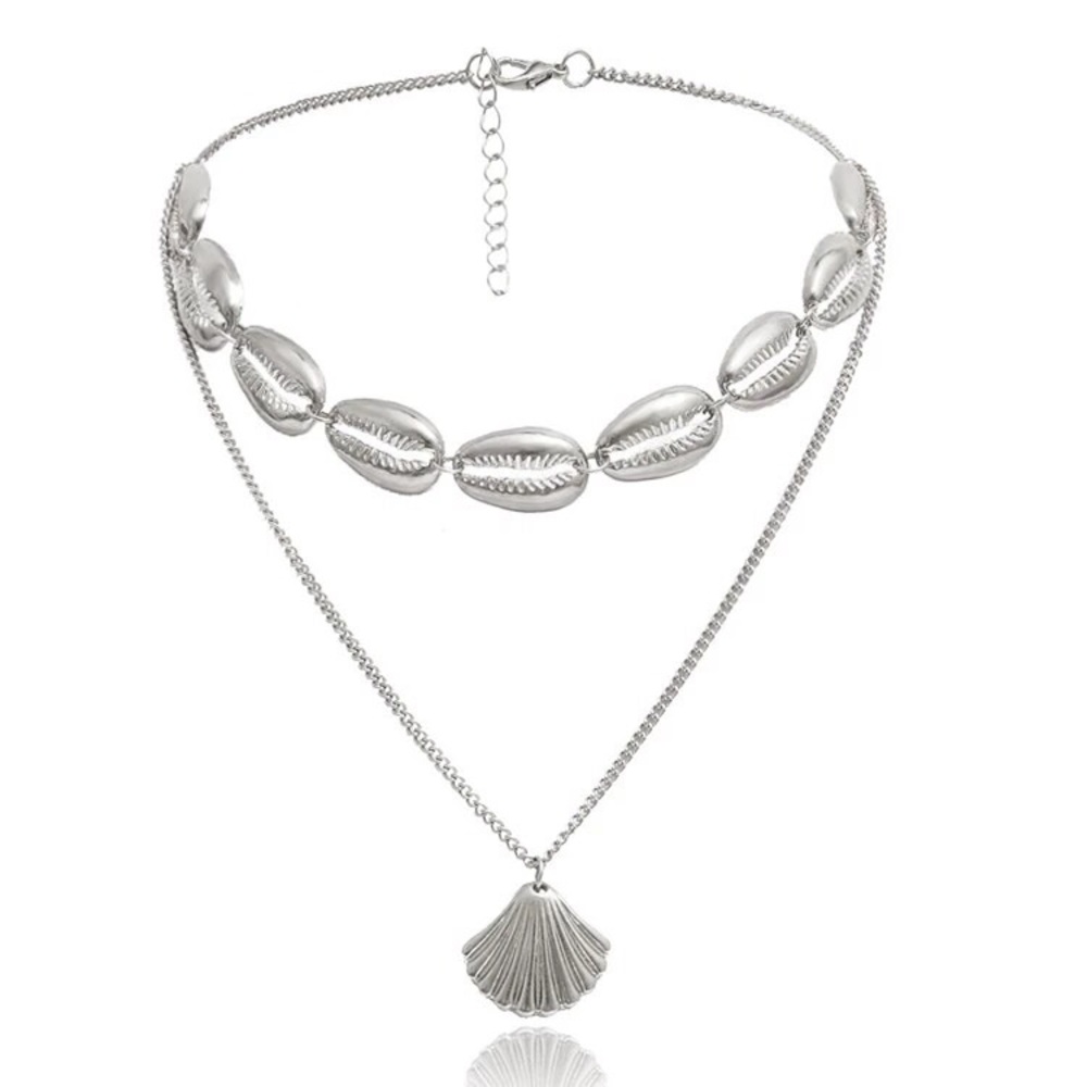 Bohemian Puka Shell Choker Necklace🌸 - Picture 6 of 7